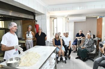 Çiğli’de Ciabatta Ekmek Atölyesi düzenlendi