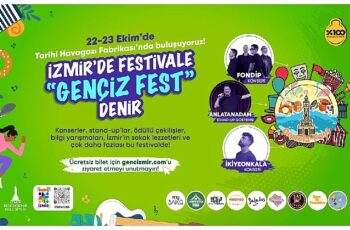 İzmir’de gençlik ve yaratıcılık rüzgarı estirecek Gençİz Fest başlıyor