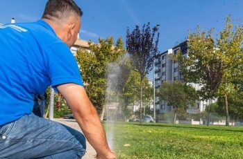 İzmir’in parklarında akıllı sulama dönemi