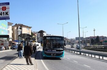 Kocaeli’nin ulaşım ağı 41K hattı ile genişliyor;  Hat 41K’da yeni rota Hereke