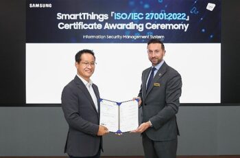 Samsung Electronics’in SmartThings platformu ISO 27001 sertifikası aldı