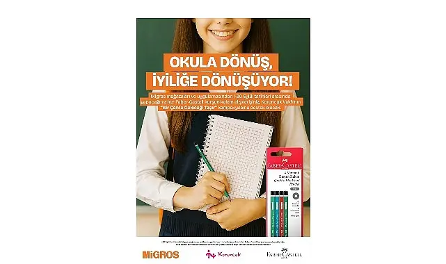 Faber-Castell ve Migros iş birliği ile Koruncuklara destek Kategori: