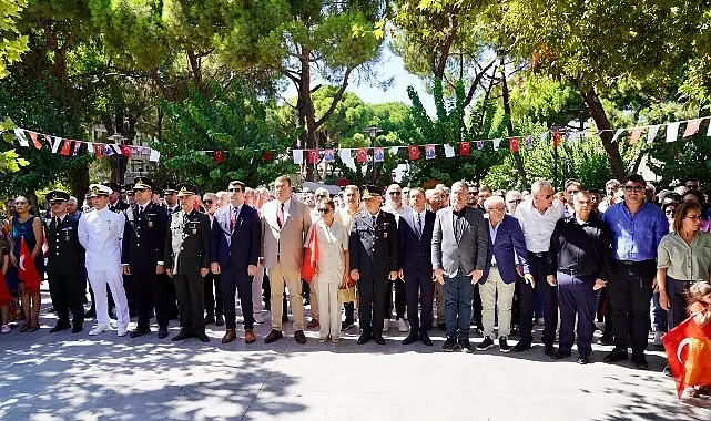 Seferihisar’ın Kurtuluşu’nun 103. yılı törenle kutlandı