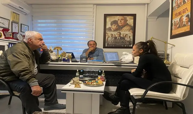 Halil Ergün ile Pınar Güven Taş Film’de Bir Araya Geldi