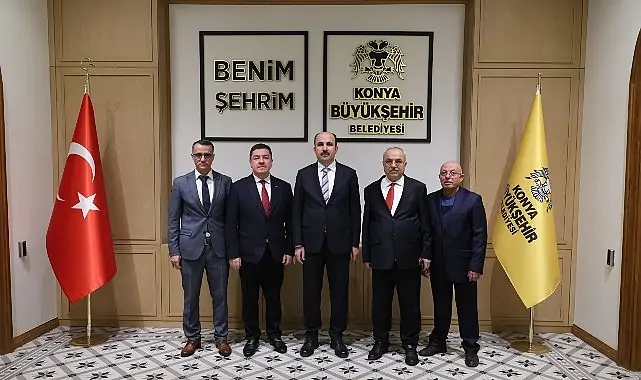 Başkan Altay Şeb-i Arus Törenleri İçin Konya’ya Gelen Uluslararası Heyetleri Ağırlıyor