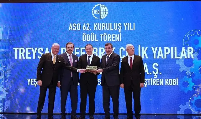 Treysan “Yeşil Dönüşüm Kapasitesini En Çok Geliştiren Firma” seçildi