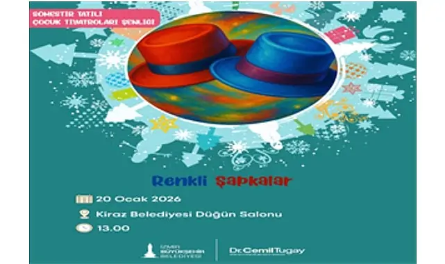 Sömestr tatilinde Çocuk Tiyatroları Şenliği