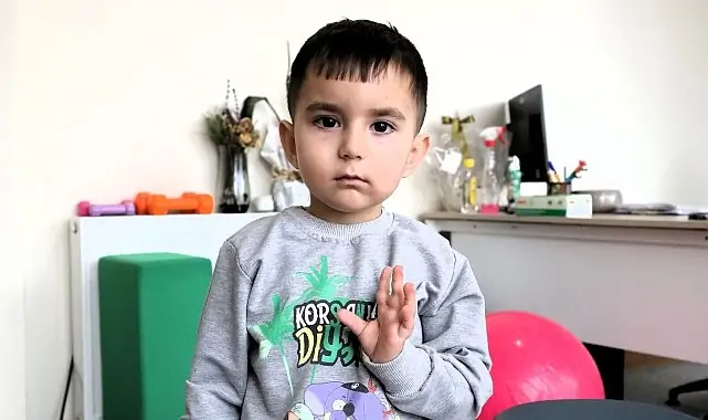 Gonca’da atılan ilk adım, minik Demir’e umut oldu