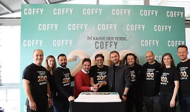 Coffy, 200’üncü mağazasını Ankara   Yüksek Hızlı Tren Garı’nda açtı