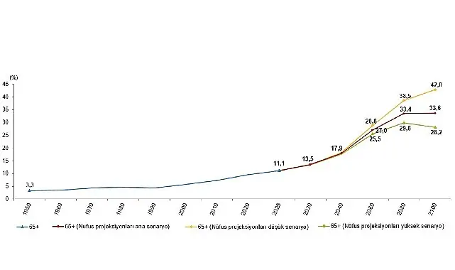 İstatistiklerle Yaşlılar, 2025