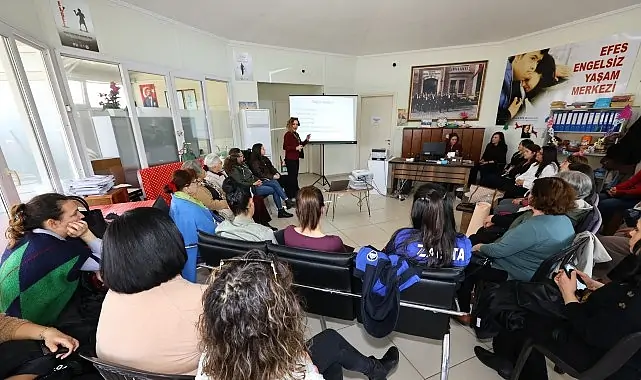 İzmir Büyükşehir Belediyesi’nden Kadınlara Sağlık Eğitimi