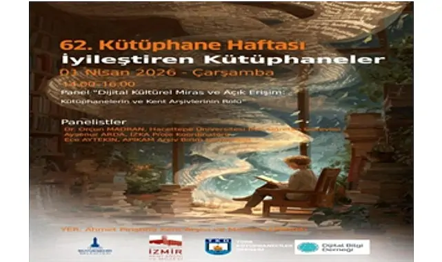 İzmir’de Kütüphaneler Haftası kutlanıyor