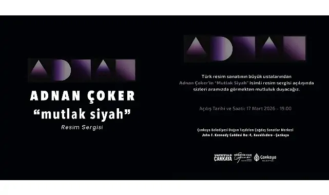 Mutlak Siyah: Adnan Çoker Resim Sergisi