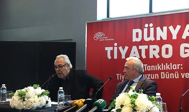 Rutkay Aziz Dünya Tiyatro Günü’nde Nilüferlilerle buluştu