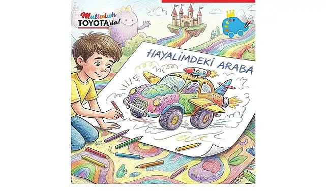 Toyota “Hayalimdeki Araba” Yarışmasıyla Çocuklar Geleceği Tasarlıyor