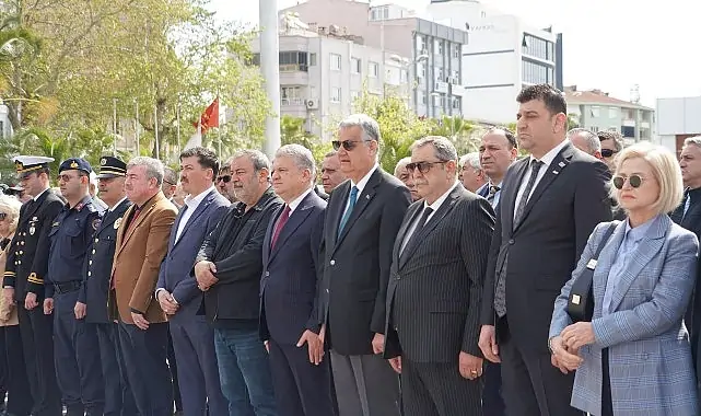 Atatürk’ün Edremit’e gelişinin 92. yılı törenlerle kutlandı