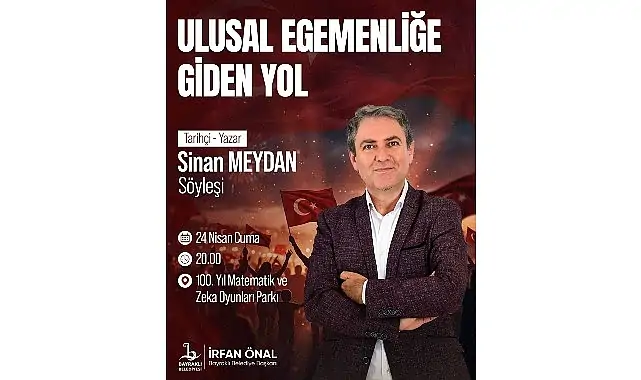 Bayraklı’da 23 Nisan Programı Sinan Meydan Söyleşisi ile Tamamlanıyor