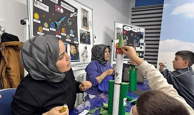 Canik’te Bayram Coşkusu Paylaşıldı: Aileler Atölyelerde Buluştu