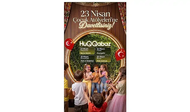 Huqqabaz 23 Nisan’ı Dört Gün Boyunca Atölye Deneyimleriyle Kutluyor