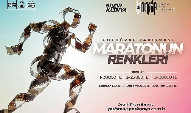 Konya Büyükşehir Uluslararası Konya Yarı Maratonu Kapsamında Fotoğraf Yarışması Düzenliyor