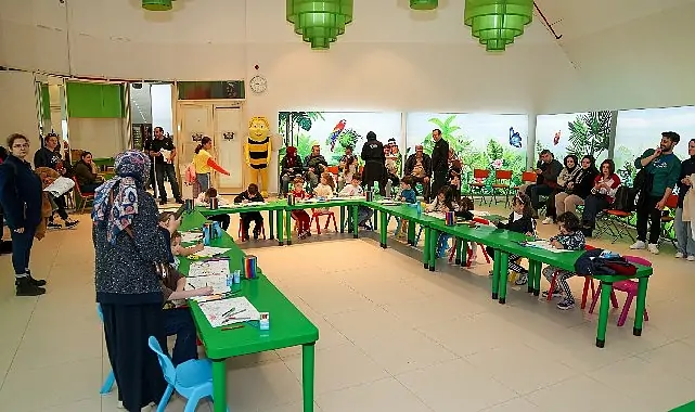 Konya Tropikal Kelebek Bahçesi’nde miniklere özel eğlenceli etkinlikler