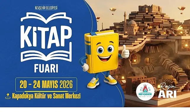 Nevşehir Kitap Fuarı 20 Mayıs’ta Kapılarını Aralıyor