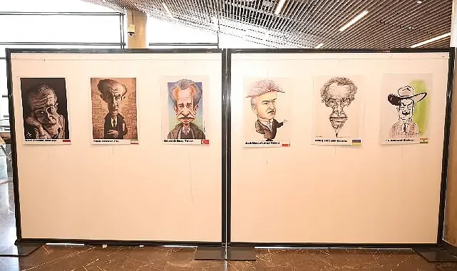 Uluslararası Orhan Kemal Karikatürleri Sergisi Osmangazi’de Açıldı