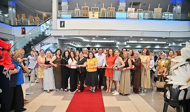 MASMEK Kursiyerlerinin El Emeği Göz Nuru Eserleri ‘Bahar Sergisi’nde Buluştu