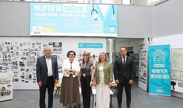 Nilüfer’de “Tütüne Değil, Hayata Yer Aç” söyleşisi